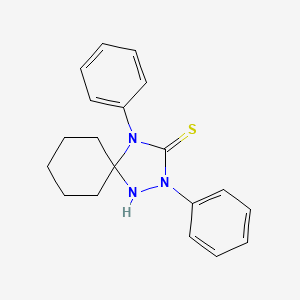 2,4-Diphenyl-1,2,4-triazaspiro[4.5]decane-3-thione