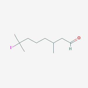 7-Iodo-3,7-dimethyloctanal