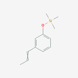 Trimethyl[3-(prop-1-en-1-yl)phenoxy]silane