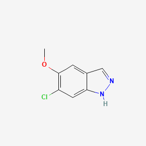 B1430915 6-Chloro-5-methoxy-1H-indazole CAS No. 13096-98-5