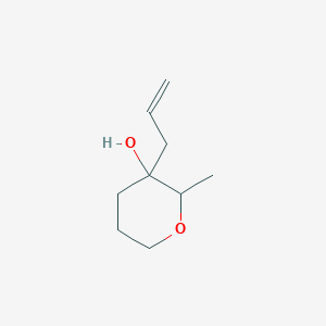 2-Methyl-3-(prop-2-en-1-yl)oxan-3-ol