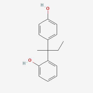 2-[2-(4-Hydroxyphenyl)butan-2-yl]phenol