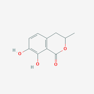 7,8-Dihydroxy-3-methyl-3,4-dihydro-1H-2-benzopyran-1-one