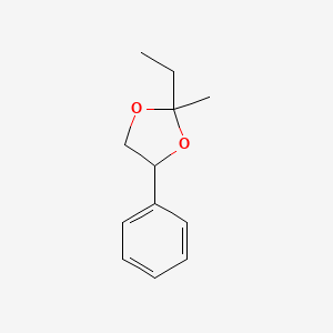 2-Ethyl-2-methyl-4-phenyl-1,3-dioxolane