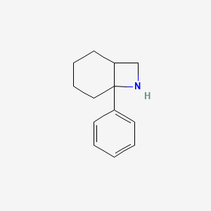 molecular formula C13H17N B1430932 6-Phenyl-7-azabicyclo[4.2.0]octane CAS No. 1384788-48-0
