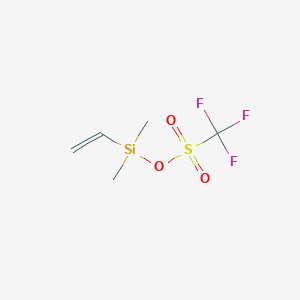 Methanesulfonic acid, trifluoro-, ethenyldimethylsilyl ester