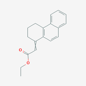 Ethyl (3,4-dihydrophenanthren-1(2H)-ylidene)acetate