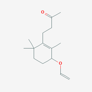 4-[3-(Ethenyloxy)-2,6,6-trimethylcyclohex-1-en-1-yl]butan-2-one