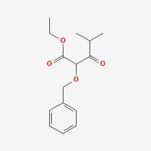 Ethyl 2-(benzyloxy)-4-methyl-3-oxopentanoate