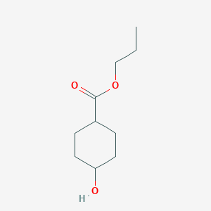 Propyl 4-hydroxycyclohexane-1-carboxylate