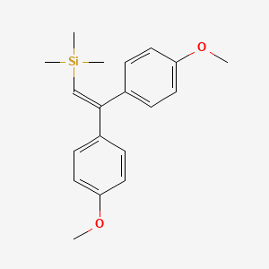 Silane, [2,2-bis(4-methoxyphenyl)ethenyl]trimethyl-