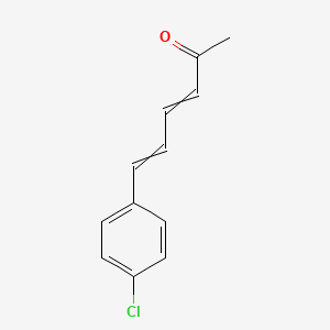 6-(4-Chlorophenyl)hexa-3,5-dien-2-one