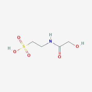 2-(2-Hydroxyacetamido)ethane-1-sulfonic acid