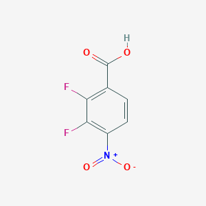 molecular formula C7H3F2NO4 B1430965 2,3-Difluoro-4-nitrobenzoic acid CAS No. 1806370-35-3