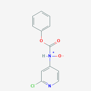 2-Chloro-N-(phenoxycarbonyl)pyridin-4-amine N-oxide