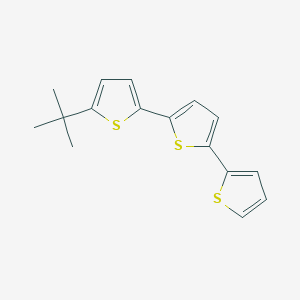 2-Tert-butyl-5-(5-thiophen-2-ylthiophen-2-yl)thiophene