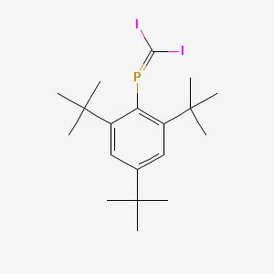 Phosphine, (diiodomethylene)[2,4,6-tris(1,1-dimethylethyl)phenyl]-