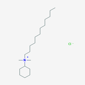 N-Dodecyl-N,N-dimethylcyclohexanaminium chloride