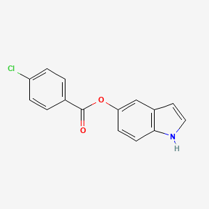 1H-Indol-5-yl 4-chlorobenzoate