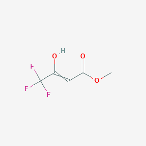 Methyl 4,4,4-trifluoro-3-hydroxybut-2-enoate