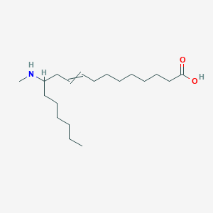 12-(Methylamino)octadec-9-enoic acid