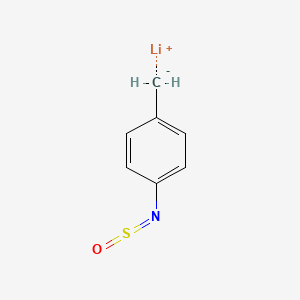 Lithium {4-[(oxo-lambda~4~-sulfanylidene)amino]phenyl}methanide