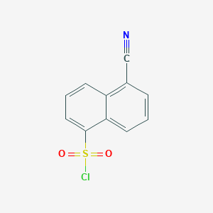 5-Cyanonaphthalene-1-sulfonyl chloride