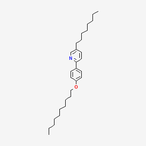 Pyridine, 2-[4-(decyloxy)phenyl]-5-octyl-