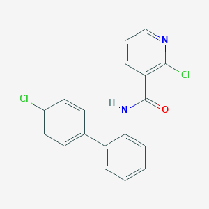 molecular formula C18H12Cl2N2O B143098 戊唑醇 CAS No. 188425-85-6