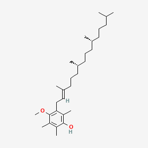 molecular formula C30H52O2 B1430980 4-Methoxy-2,3,6-trimethyl-5-[(2E,7R,11R)-3,7,11,15-tetramethylhexadec-2-EN-1-YL]phenol CAS No. 86993-71-7