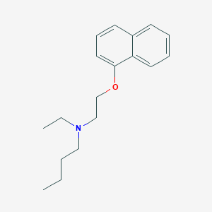 N-ethyl-N-(2-naphthalen-1-yloxyethyl)butan-1-amine