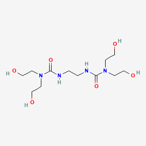 3-[2-[Bis(2-hydroxyethyl)carbamoylamino]ethyl]-1,1-bis(2-hydroxyethyl)urea