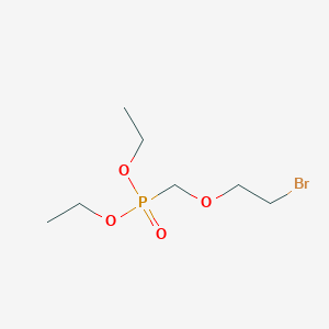 molecular formula C7H16BrO4P B14310187 Diethyl [(2-bromoethoxy)methyl]phosphonate CAS No. 116384-57-7