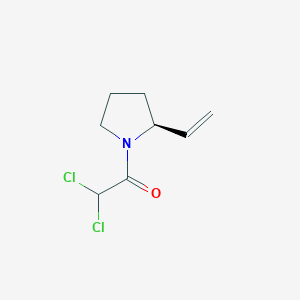 B143104 Pyrrolidine, 1-(dichloroacetyl)-2-ethenyl-, (S)- CAS No. 146405-63-2