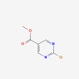 molecular formula C6H5BrN2O2 B1431043 Methyl 2-bromopyrimidine-5-carboxylate CAS No. 1209459-66-4