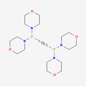 4,4',4'',4'''-[Ethyne-1,2-diylbis(phosphanetriyl)]tetrakis(morpholine)