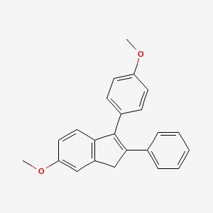 6-Methoxy-3-(4-methoxyphenyl)-2-phenyl-1H-indene