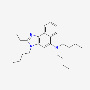 N,N,3-Tributyl-2-propyl-3H-naphtho[1,2-D]imidazol-5-amine