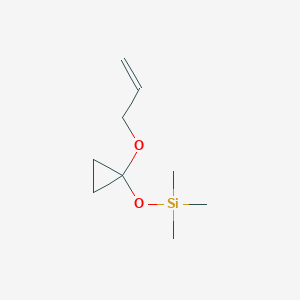 Trimethyl({1-[(prop-2-en-1-yl)oxy]cyclopropyl}oxy)silane