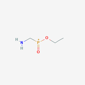 molecular formula C3H9NO2P+ B14310544 (Aminomethyl)(ethoxy)oxophosphanium CAS No. 115340-19-7