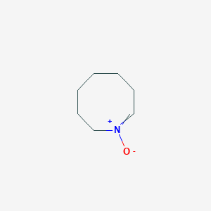 molecular formula C7H13NO B14310667 1-Oxo-2,3,4,5,6,7-hexahydro-1lambda~5~-azocine CAS No. 113123-24-3