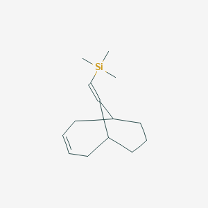 [(Bicyclo[4.3.1]dec-3-en-10-ylidene)methyl](trimethyl)silane