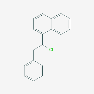 1-(1-Chloro-2-phenylethyl)naphthalene