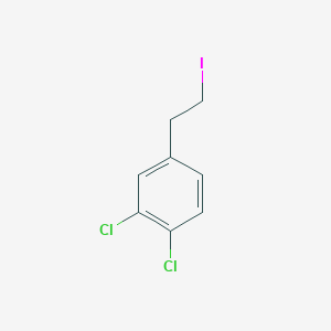 1,2-Dichloro-4-(2-iodoethyl)benzene