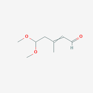 5,5-Dimethoxy-3-methylpent-2-enal