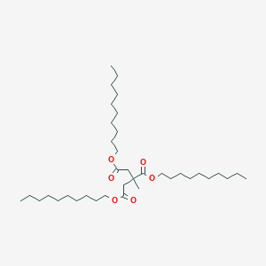 Tris(decyl) 2-methylpropane-1,2,3-tricarboxylate