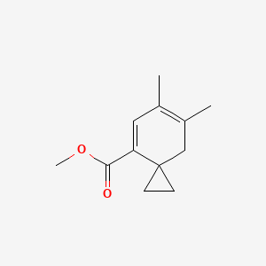 Methyl 6,7-dimethylspiro[2.5]octa-4,6-diene-4-carboxylate