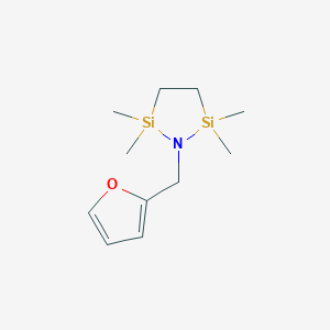 1-[(Furan-2-yl)methyl]-2,2,5,5-tetramethyl-1,2,5-azadisilolidine