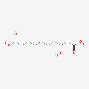 molecular formula C10H18O5 B143112 3-羟基癸二酸 CAS No. 73141-46-5