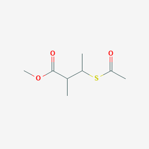 B1431120 Methyl 3-acetylthio-2-methylbutanoate CAS No. 1221397-61-0